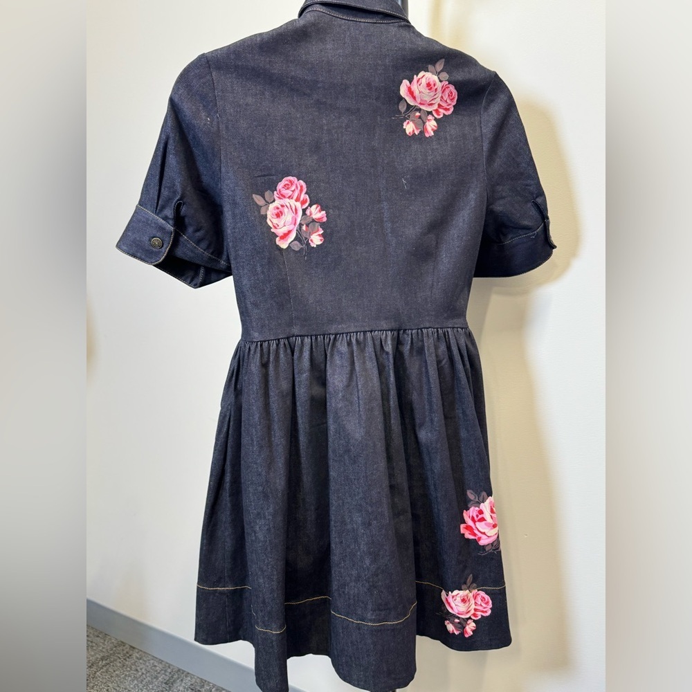 Kate Spade Broome Street Denim Dress size 14 w/ Pockets - Picture 10 of 11